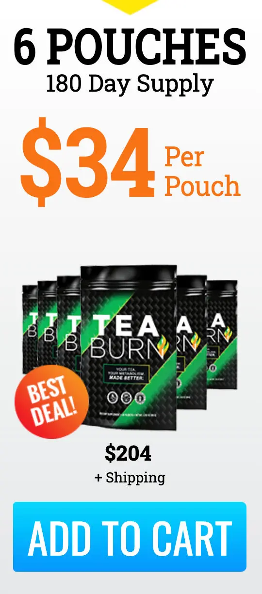 6 Days Tea Burn Pouches Offer